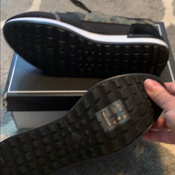 Camo and black slip on shoe. Brand new in box. - Picture 6 of 7